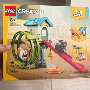 LEGO Creator 3-in-1 Hamster Wheel Set - Green, Blue, Red